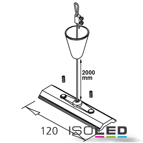 ISOLED Seilabhängung Pic_1