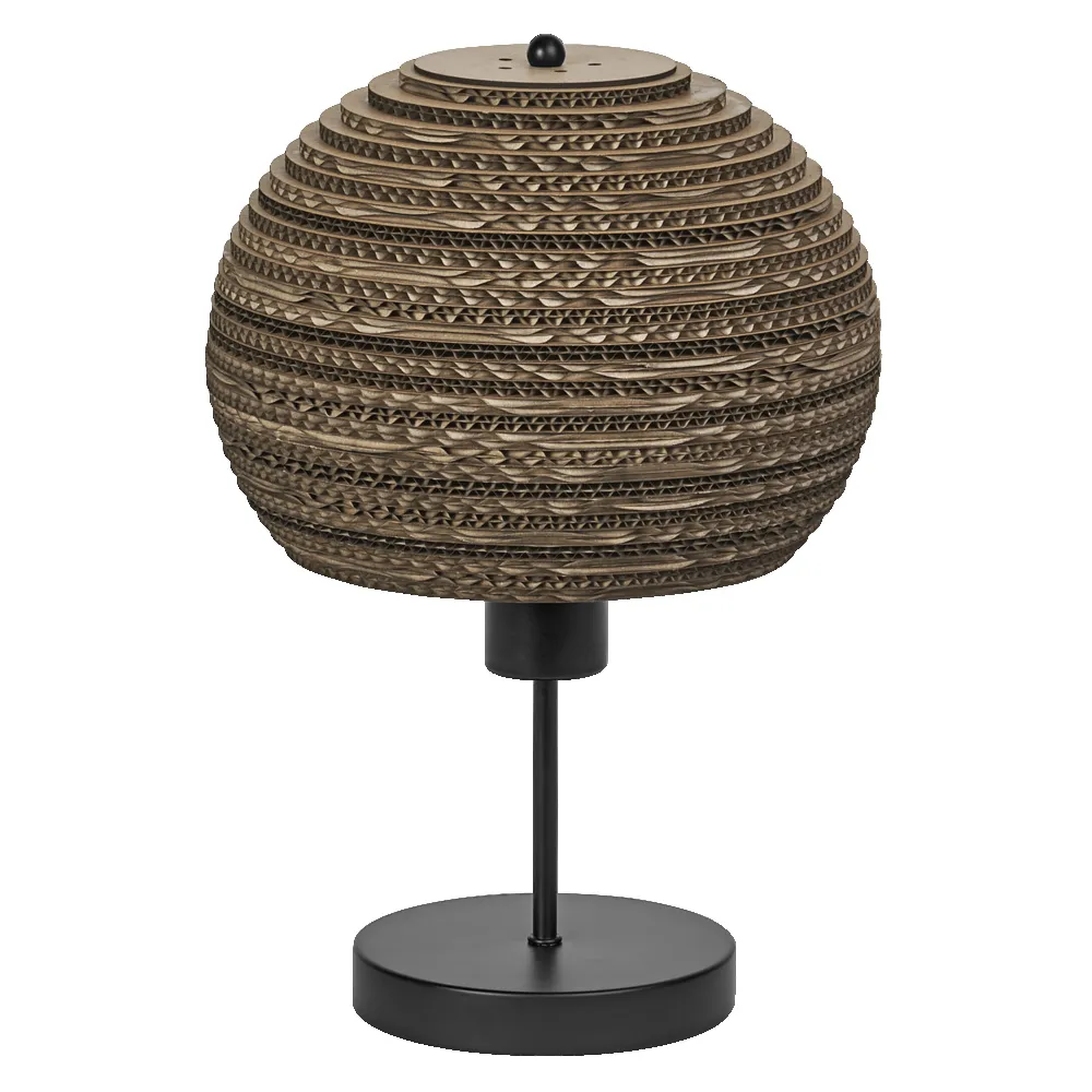 Ledvance Decor Cardboard Ball Table E27 Brown Pic_1