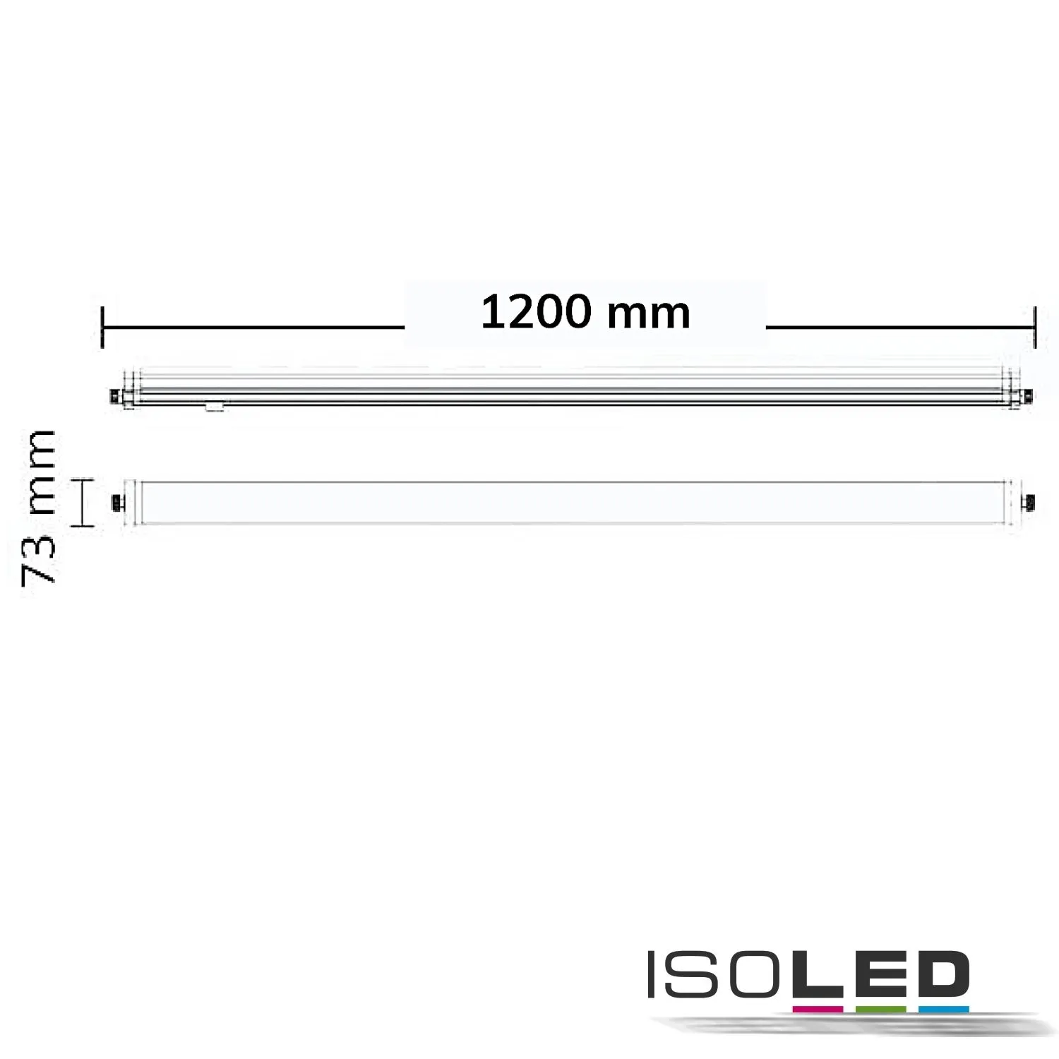 ISOLED LED Linearleuchte Professional 120cm 35W Pic_2