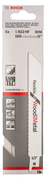Bosch Säbelsägeblatt S 922 HF Pic_5