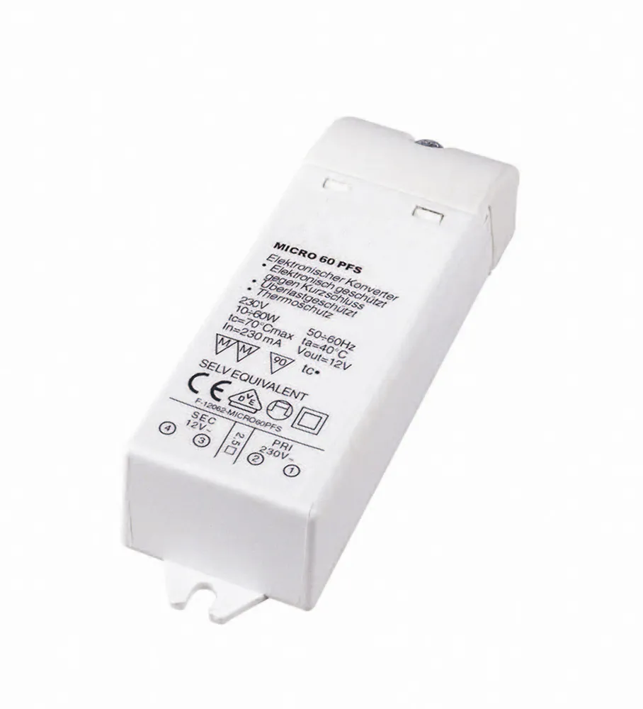 SLV ELEKTRONIK GMBH E-Transformator 60VA 12V dimmbar Pic_1
