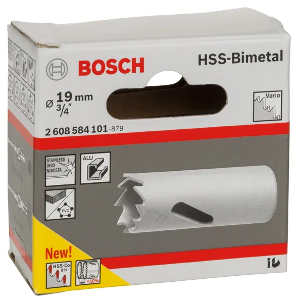BOSCH ROBERT POWER TOOLS GMBH Lochsäge HSS-Bimetall für Standardadapter Pic_3