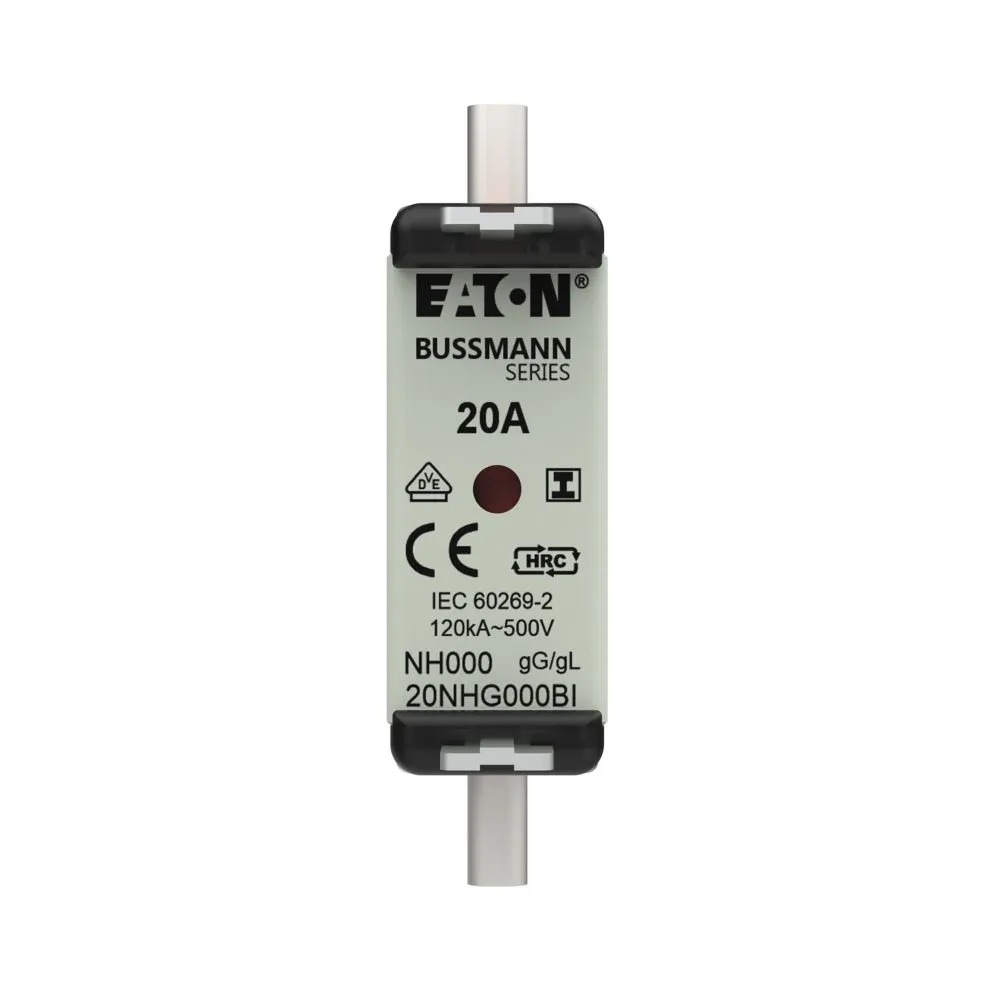 Eaton Electric NH FUSE 20A 500V SIZE 000 GG IMGL Pic_3