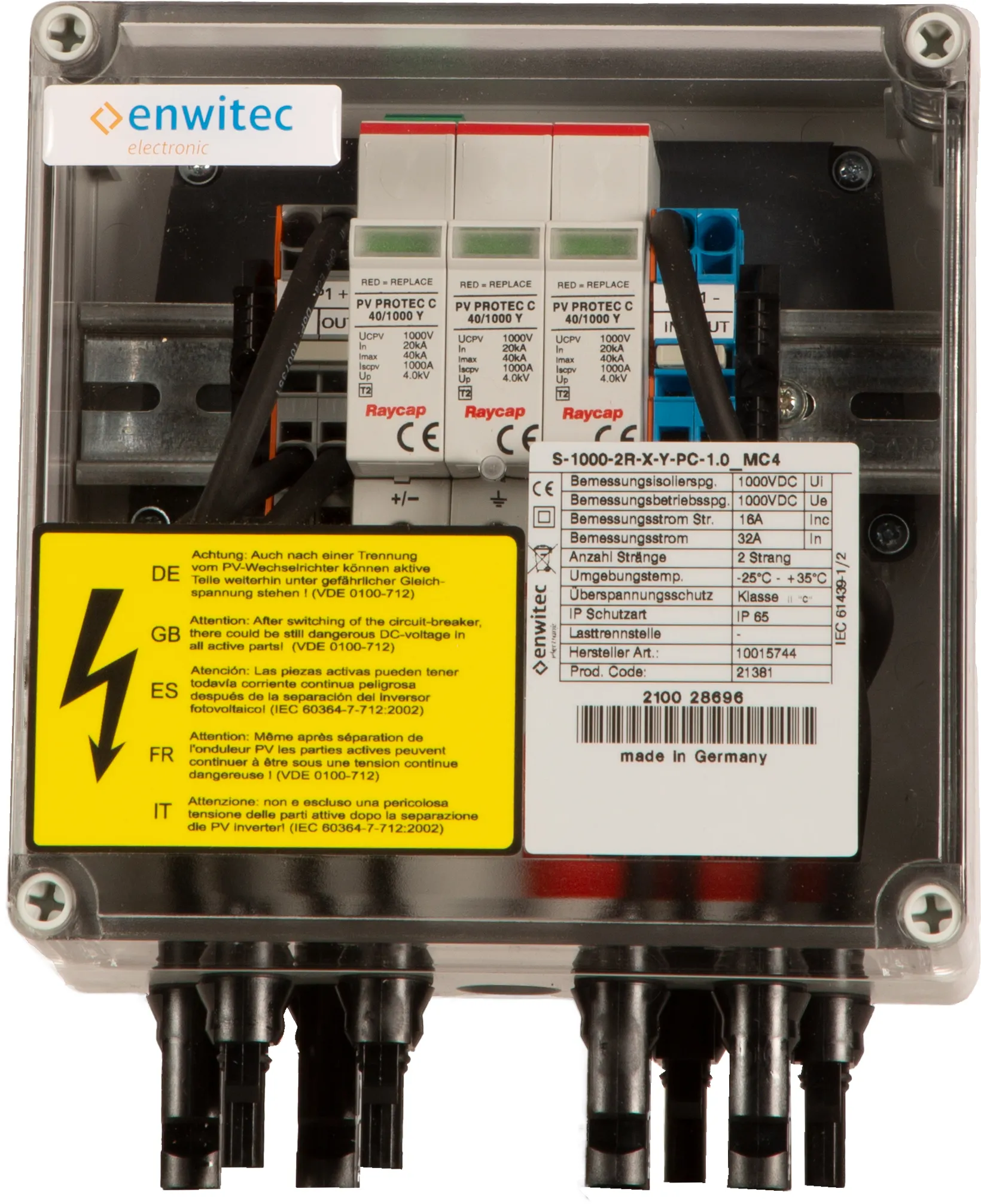 Enwitec GAK-enwitec-S-1000-2R-X-Y-PC-1.0_MC4 Pic_1