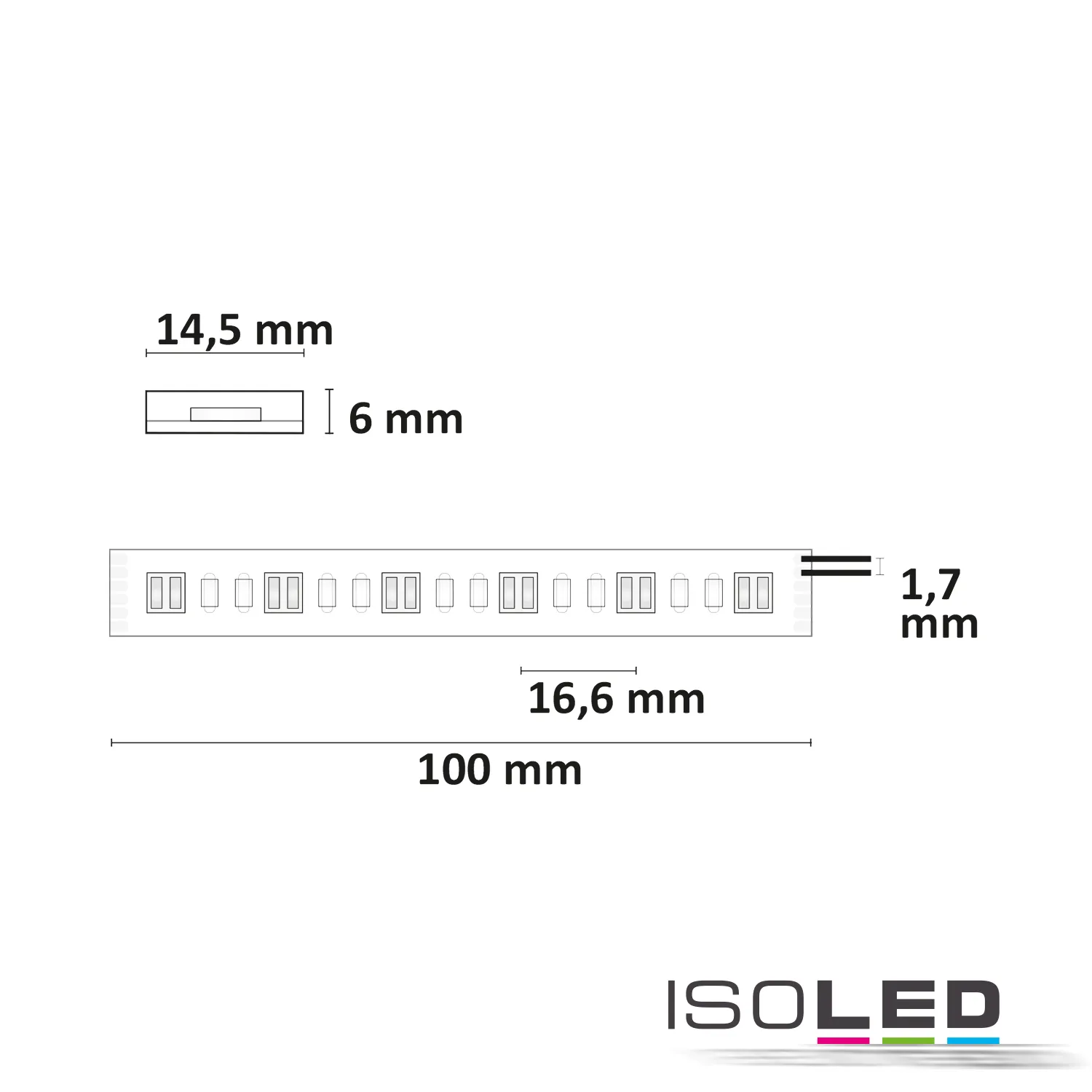 ISOLED LED AQUA RGB+W+WW Flexband, 24V Pic_2