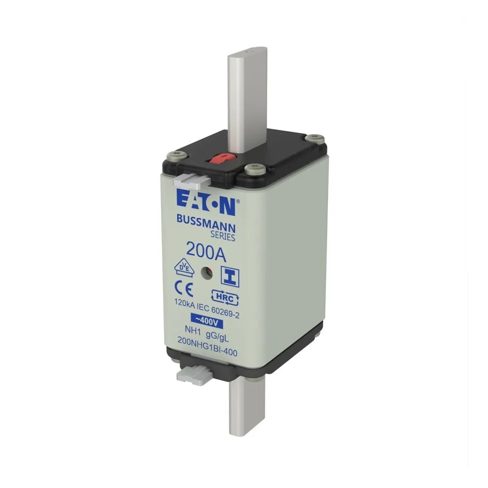 Eaton Electric NH-SICHERUNG 200 A 400 V GG/GL GRÖSSE 1 Pic_1