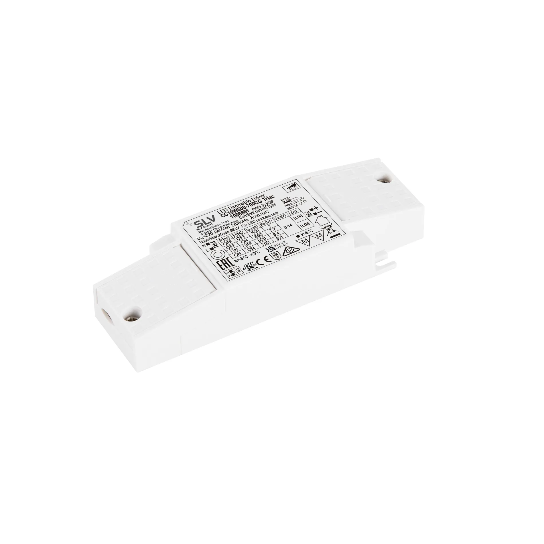 Slv LED Treiber 10W 500-700mA PHASE weiß Pic_1