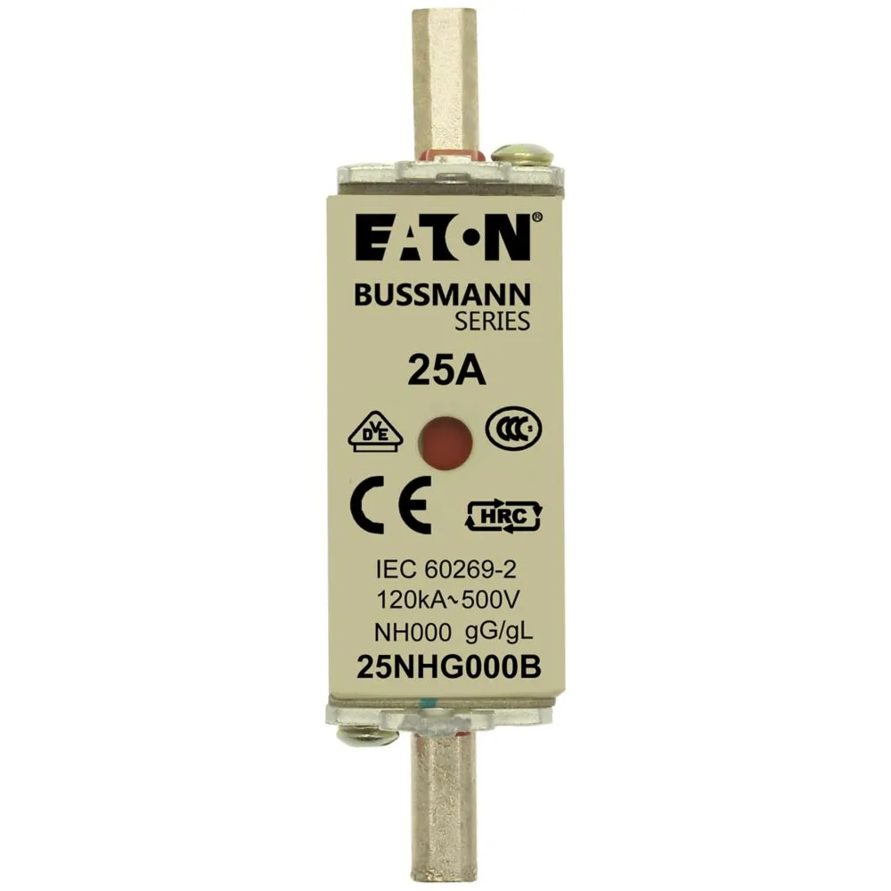 Eaton Electric NH-SICHERUNG 50 A 500 V GRÖSSE 000 GG MG Pic_2