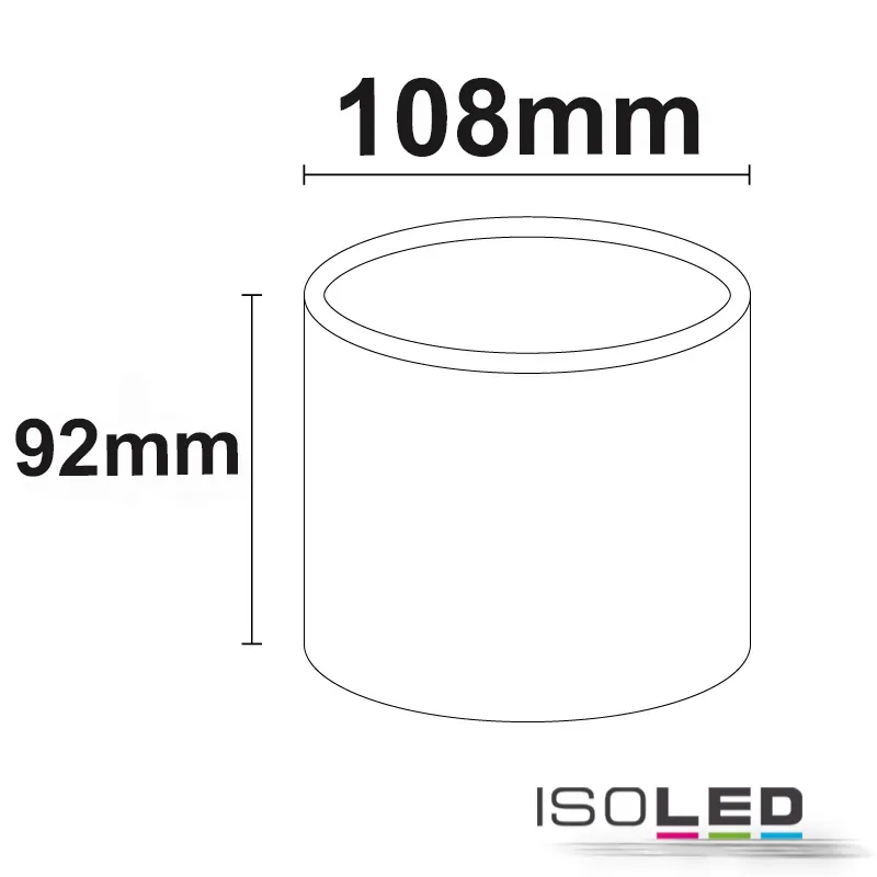 ISOLED Aufbauleuchte IP54 für GX53 Leuchtmittel Pic_1