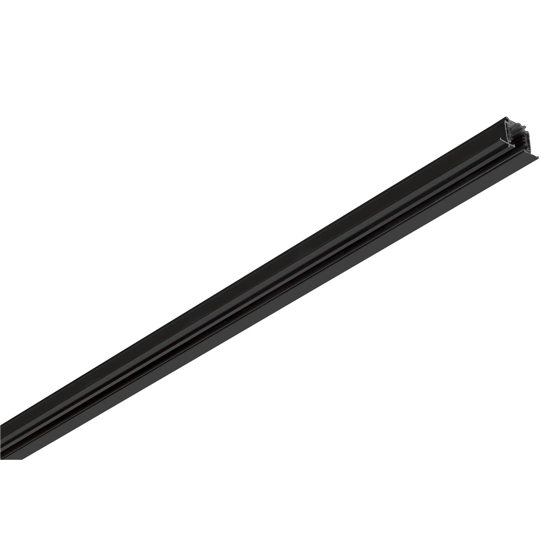 Slv S-TRACK Einbauschiene 1m schwarz Pic_2