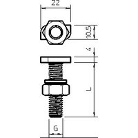 Obo Bettermann 5021 M6X25 FT Pic_1