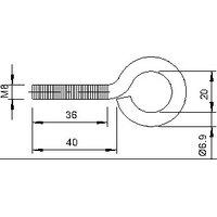 Obo Bettermann 869 M8X40 G Pic_1