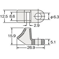 Hellermanntyton CL8 PA66W BK 100 Pic_2