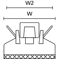 Hellermanntyton FKH80 PA66HIR BK 100 Pic_3