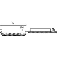 Hellermanntyton FKH25A PA66HIR BK 100 Pic_1