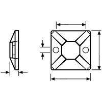 Hellermanntyton MB3A PA66 BK 100 Pic_5