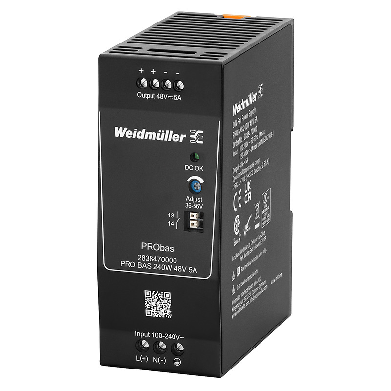 Weidmüller PRO BAS 240W 48V 5A Pic_1