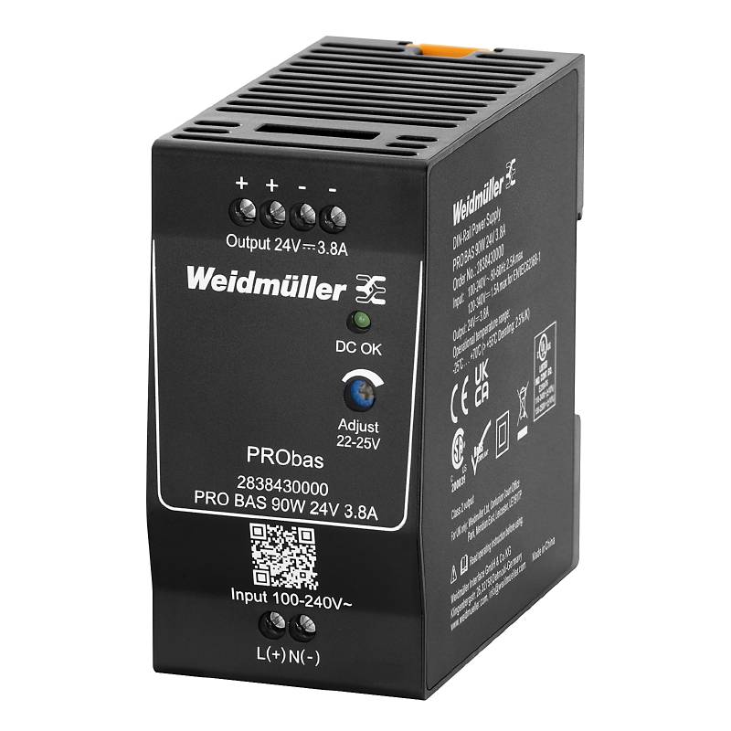Weidmüller PRO BAS 90W 24V 3.8A Pic_1