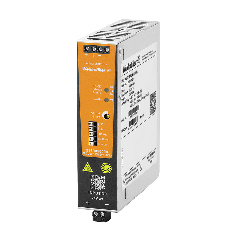 Weidmüller PRO DCDC 96W 48V/12V 8A Pic_1