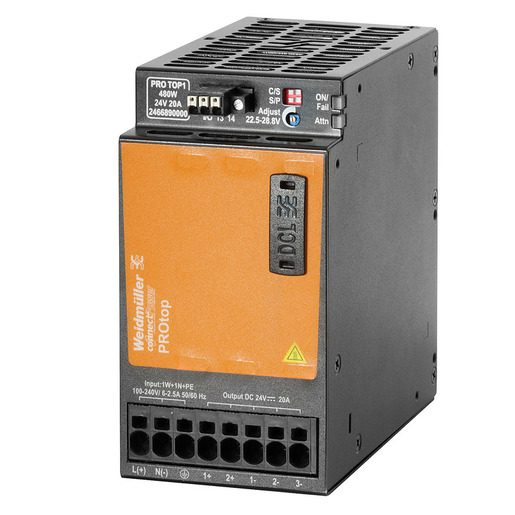 Weidmüller PRO TOP1 480W 24V 20A Pic_1