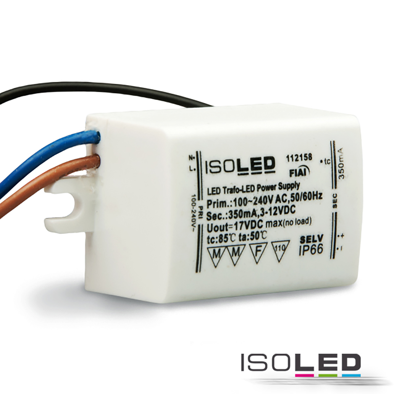 ISOLED LED Konstantstrom-Trafo 350mA, 1-4W Pic_1