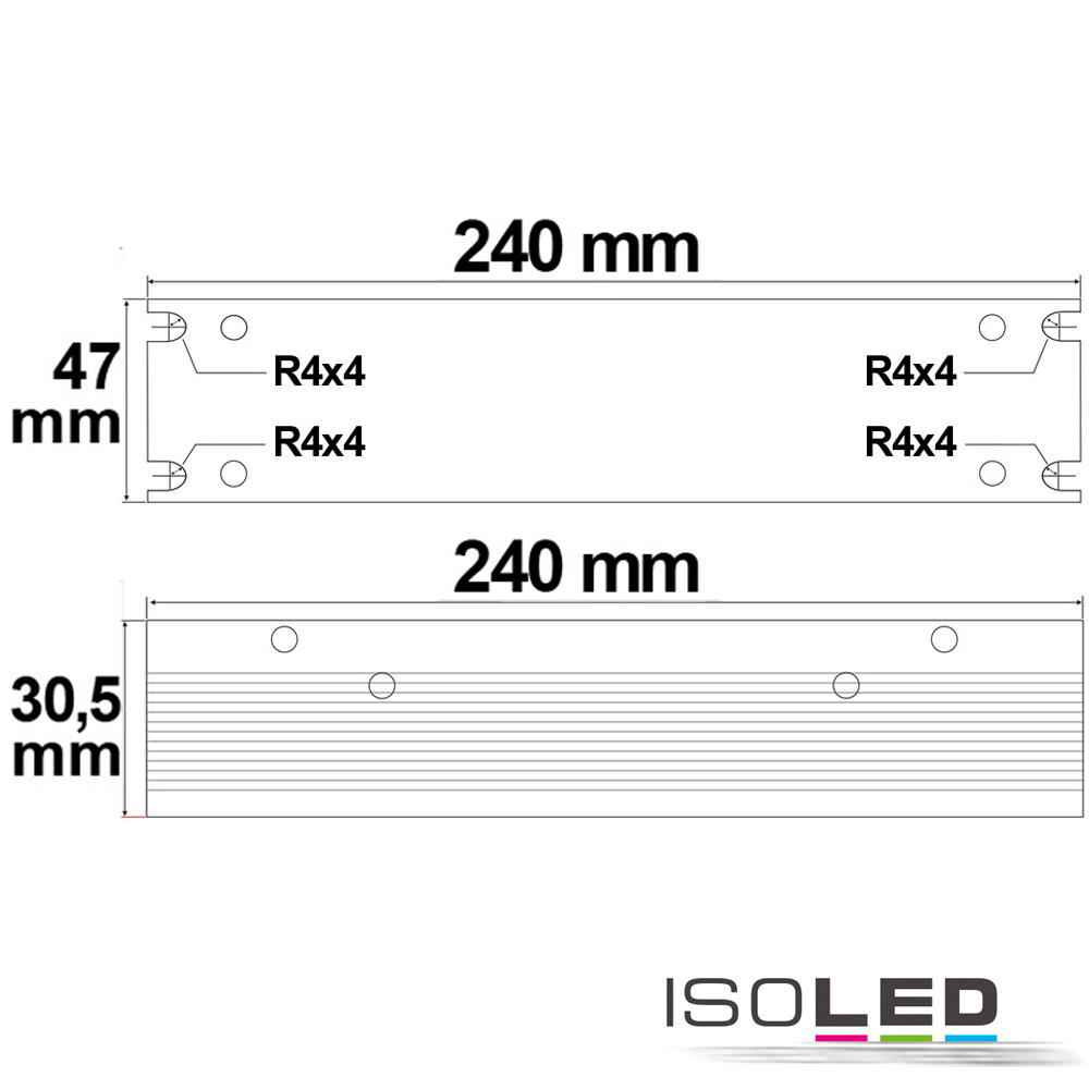 ISOLED LED Trafo 12V/DC, 0-200W, Gitter Pic_1