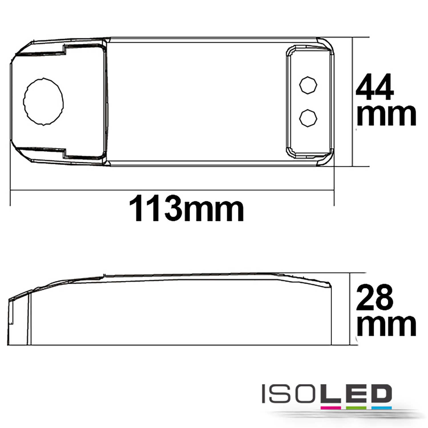ISOLED LED Trafo 12V/DC, 0-20W, SELV Pic_1