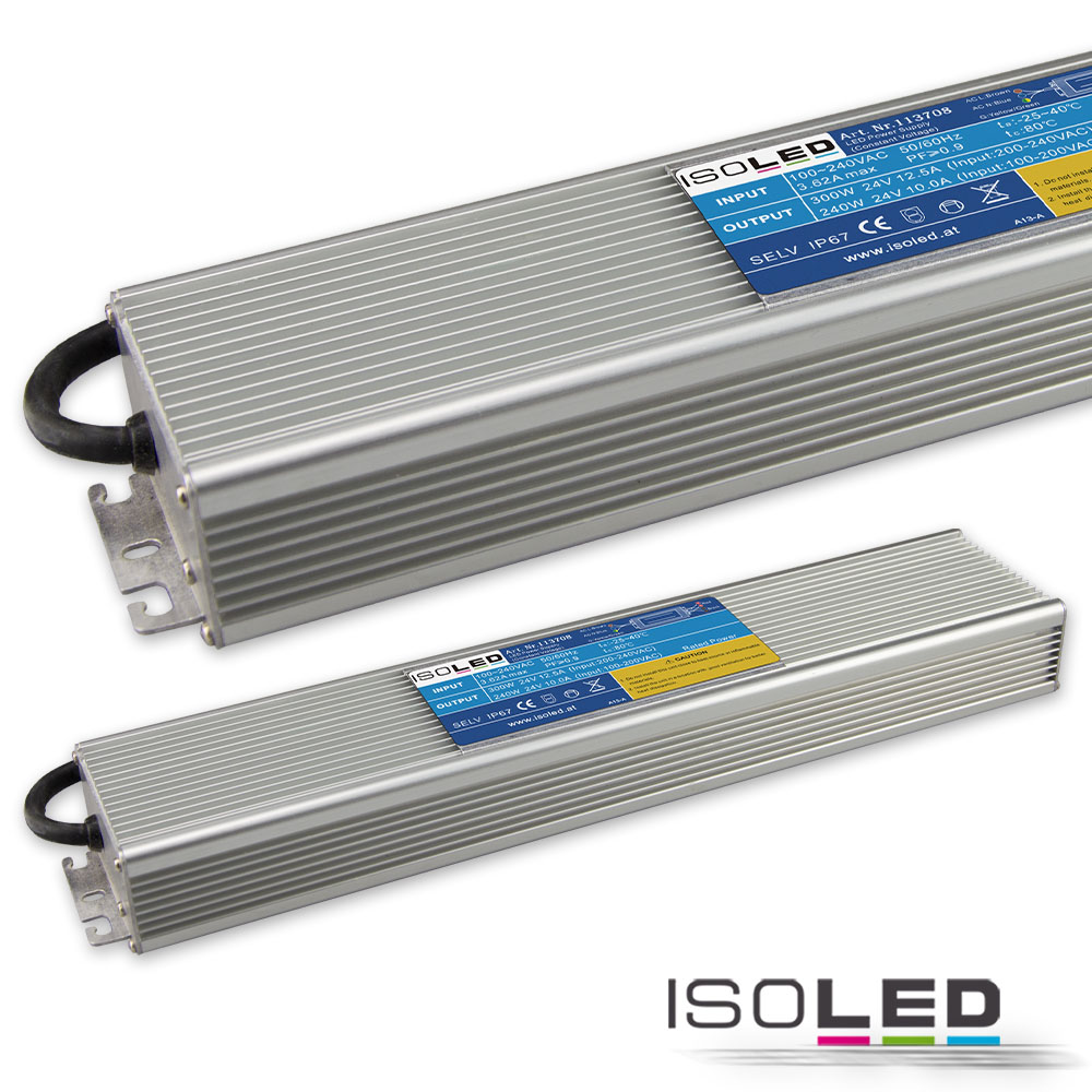 ISOLED LED Trafo 24V/DC, 10-300W, IP66 Pic_1