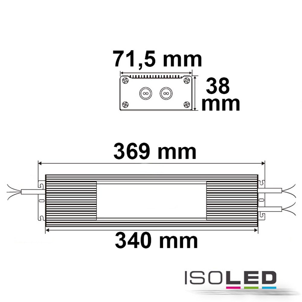 ISOLED LED Trafo 24V/DC, 10-300W, IP66 Pic_2