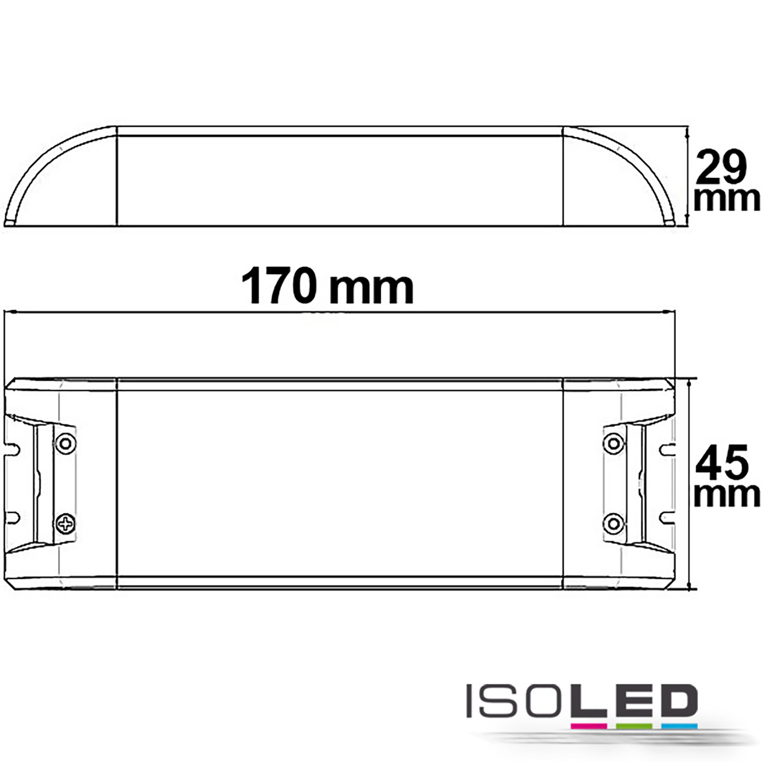 ISOLED LED Trafo 24V/DC, 0-75W, SELV Pic_2