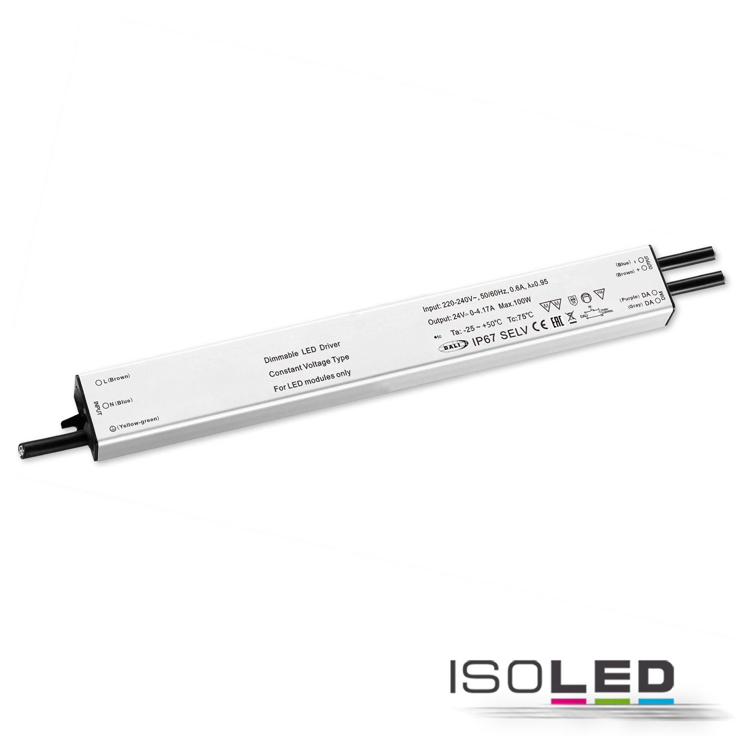 ISOLED LED PWM-Trafo 24V/DC, 0-60W, slim Pic_2