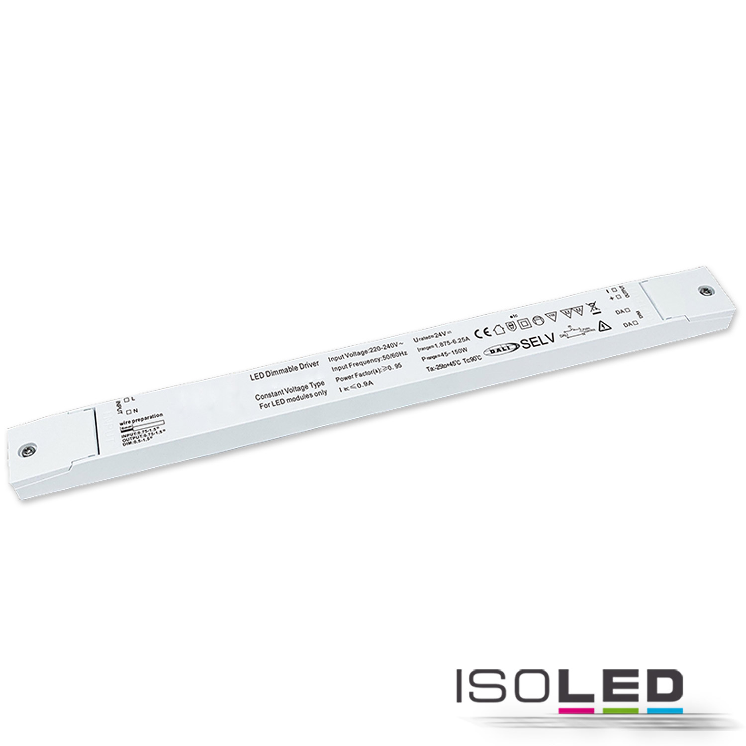 ISOLED LED PWM-Trafo 24V/DC, 0-150W, slim Pic_2