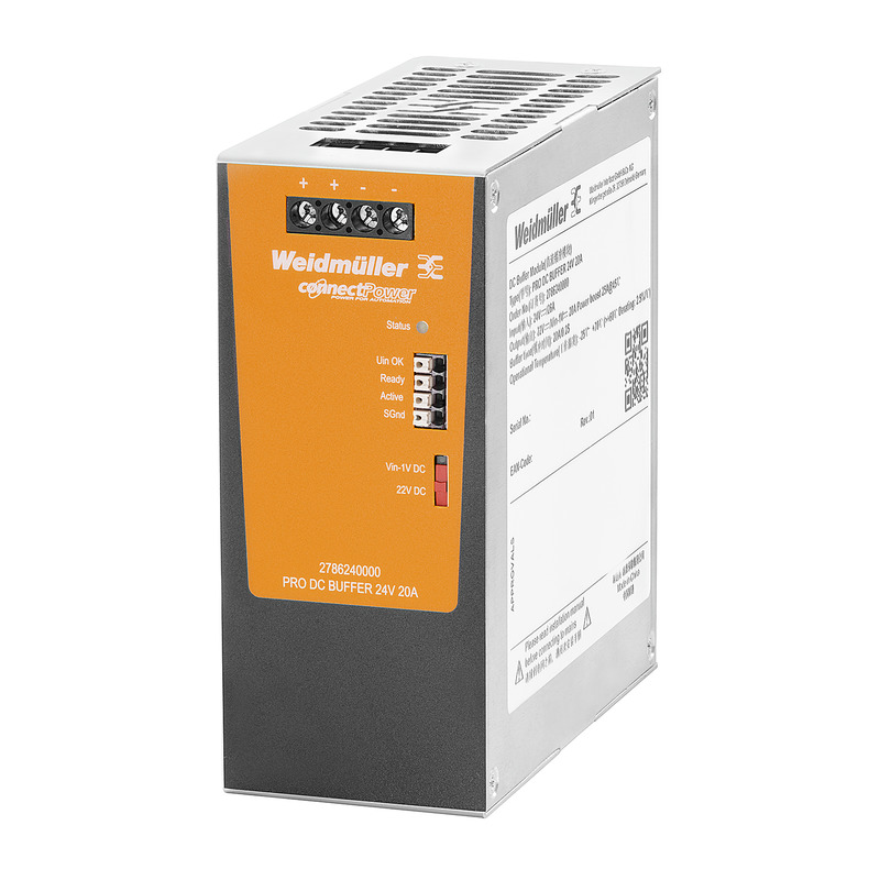 Weidmüller PRO DC BUFFER 24V 20A Pic_1