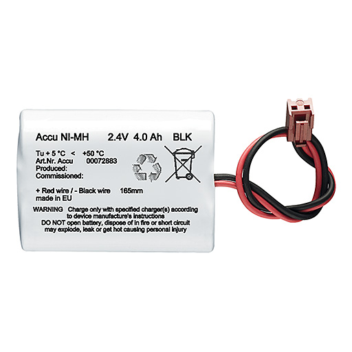 Zumtobel ACCU NIMH 2.4V 4Ah 7/5 2 SBS CON3 165mm Pic_1