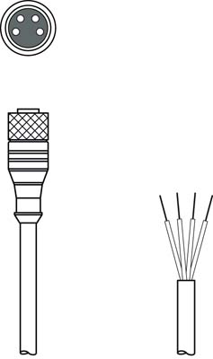 Leuze KD U-M8-4A-V1-100 Pic_1
