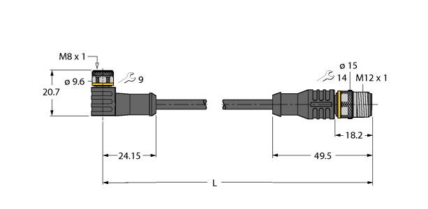 Turck PKW3M-P7X2-0.6-RSC4T/TXL Pic_2