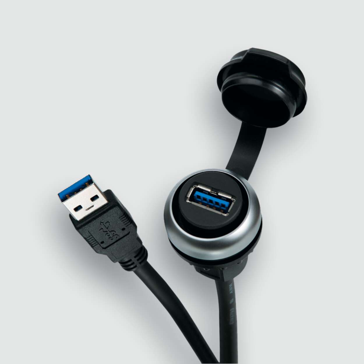 Luetze USB-3.0 A/A F/M 0,6m PVC Pic_1