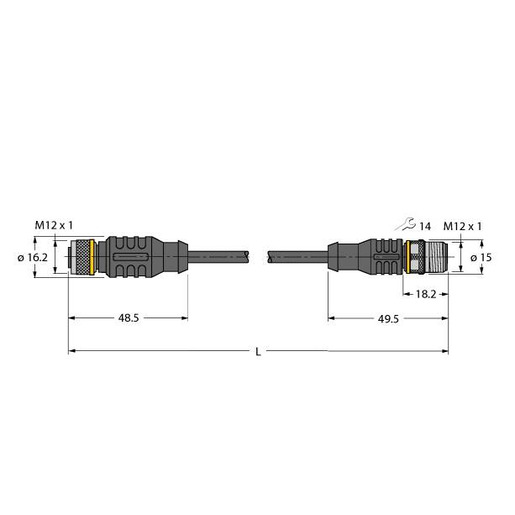 Turck RKC4.4T-P7X2-5-RSC4.4T/TXL Pic_1
