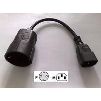 EATON ELECTRIC GMBH TK-Adapter (10A IEC->SCHUKO); Hinweis: Stromquelle Pic_1