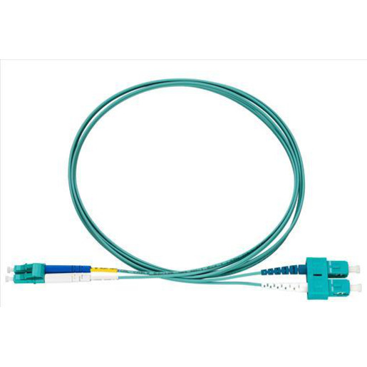 Rutenbeck LC-D/SC-D Patchkabel OM3 aqua 2m Pic_1