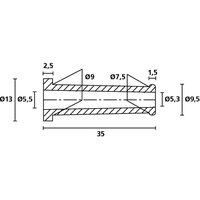 Hellermanntyton HV2101A PVC-FR BK 1000 Pic_1