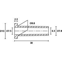 Hellermanntyton HV2210 PVC-FR BK 1000 Pic_1
