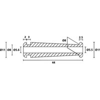 Hellermanntyton HV2228 PVC-FR BK 500 Pic_1