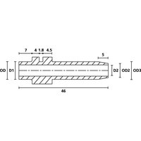 Hellermanntyton H321 PVC-FR BK 200 Pic_1