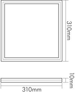 NOBILE AG LED Panel Flat Q1 alu 18W nw dimmbar 1-10V Pic_3