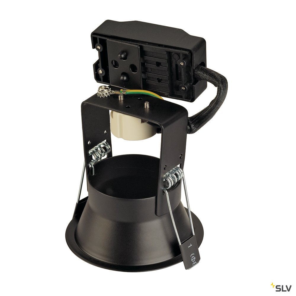 Slv HORN EL single QPAR51 rund schwarz Pic_4
