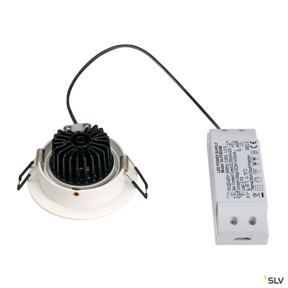 SLV ELEKTRONIK GMBH NEW TRIA 77 DL rund 3000K weiß Pic_4