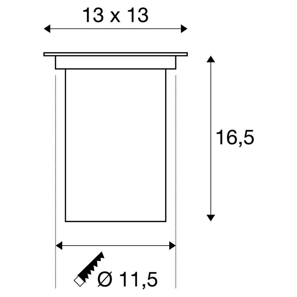 Slv DASAR® 115 RL eckig QPAR51 edelstahl 316 Pic_3