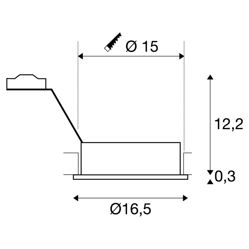 Slv NEW TRIA 150 DL rund QPAR111 weiß Pic_1