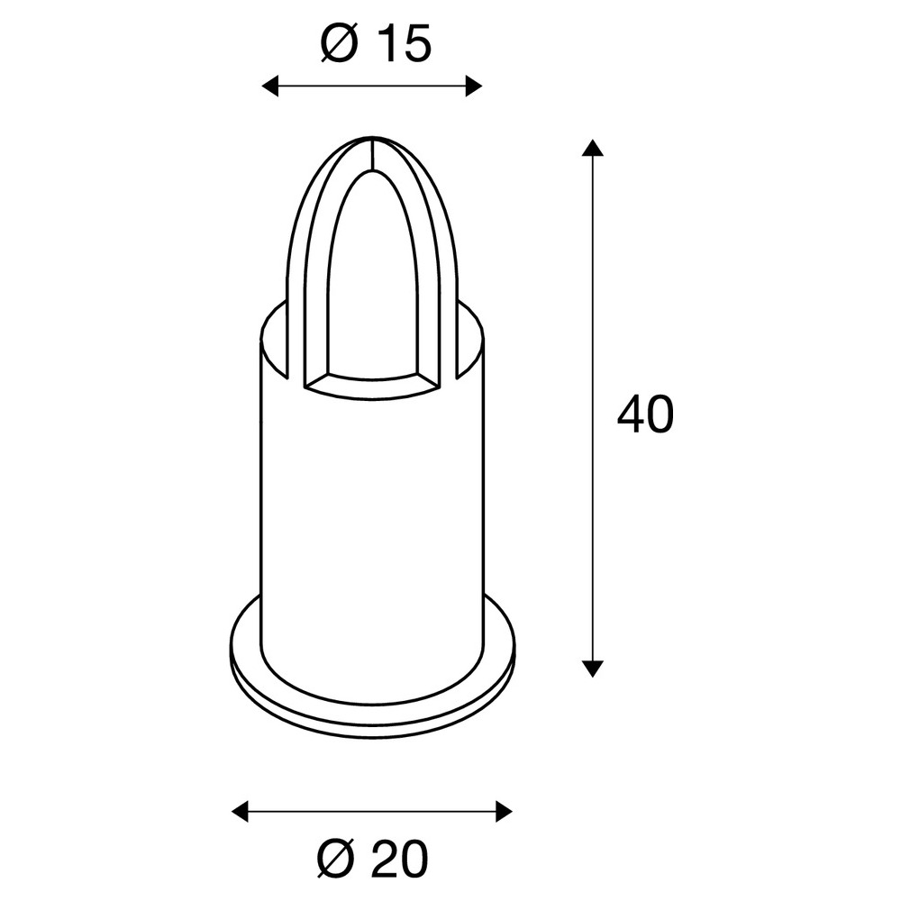 Slv RUSTY® CONE 40 Pole E27 IP54 rost Pic_2